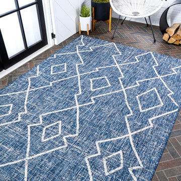 Carwa Tribal Diamond Trellis Indoor/outdoor Area Rug